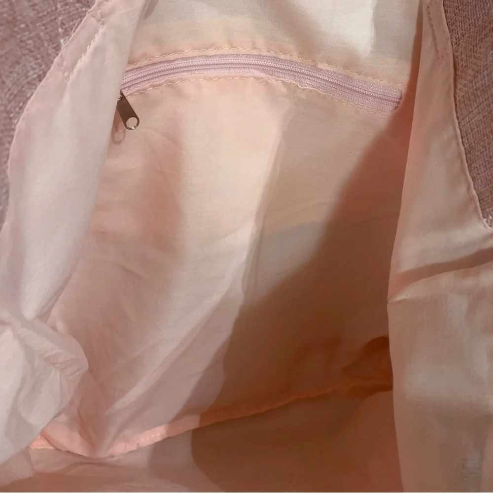 Ruffled Pink Tote/Purse